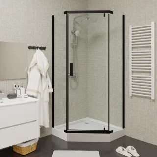 Душевой уголок Parly ZPE911BE 90x90 см